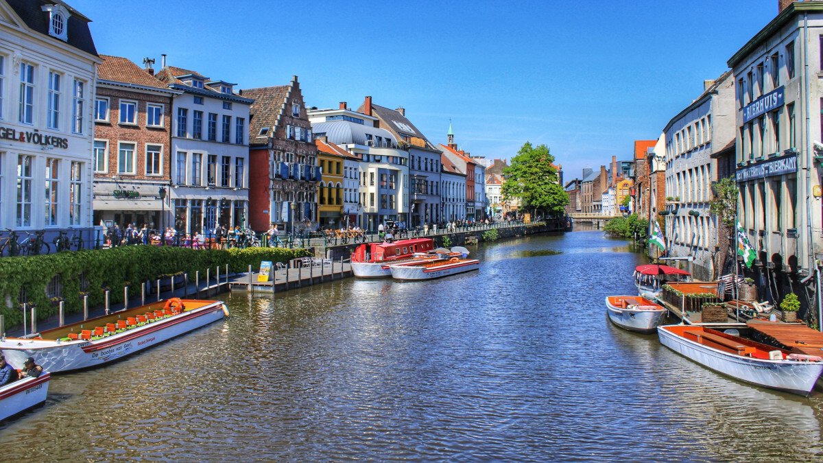 Gante - Canal Leie